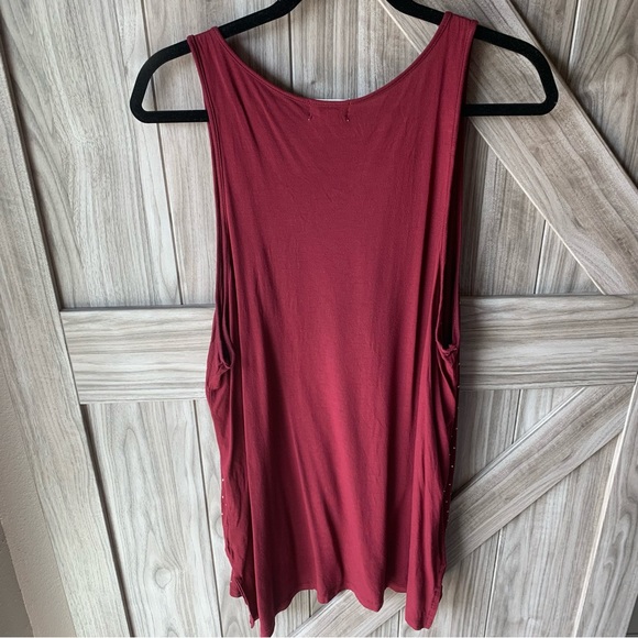 Old Navy Studded Tank Top - Maroon - Picture 5 of 7